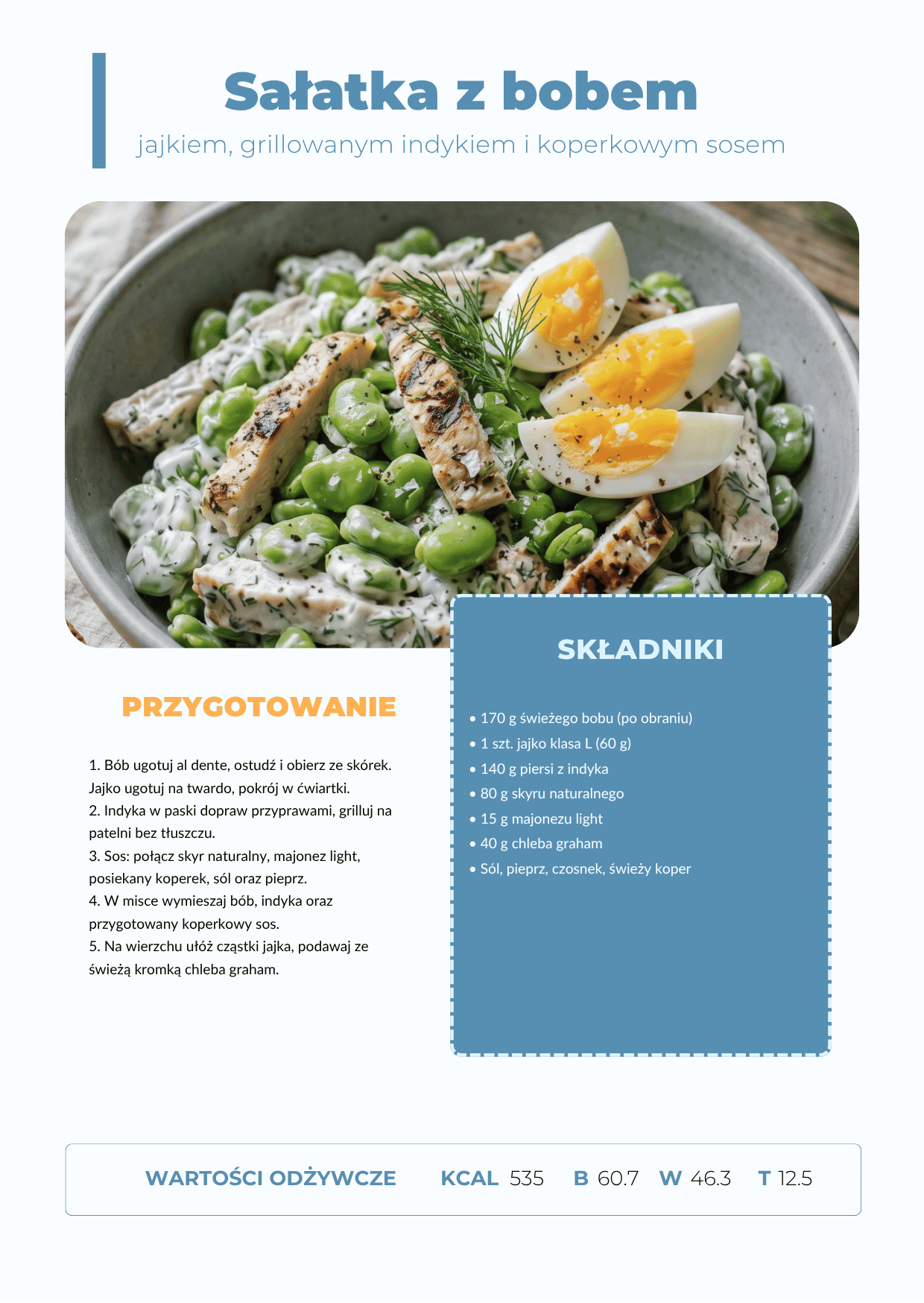 (Projekt zbiorczy 1) White Modern Recipe Card-2